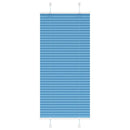 vidaXL pliszírozott redőny kék 65x100 cm szövetszélesség 64,4 cm