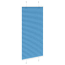 vidaXL pliszírozott redőny kék 65x100 cm szövetszélesség 64,4 cm