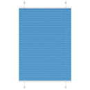 vidaXL pliszírozott redőny kék 95x100 cm szövetszélesség 94,4 cm