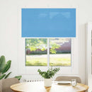 vidaXL pliszírozott redőny kék 105x100 cm szövetszélesség 104,4 cm