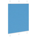 vidaXL pliszírozott redőny kék 110x100 cm szövetszélesség 109,4 cm
