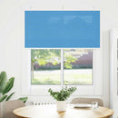 vidaXL pliszírozott redőny kék 115x100 cm szövetszélesség 114,4 cm