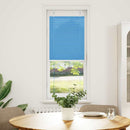 vidaXL pliszírozott redőny kék 50x150 cm szövetszélesség 49,4 cm