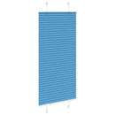 vidaXL pliszírozott redőny kék 60x150 cm Szövetszélesség 59,4 cm