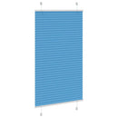 vidaXL pliszírozott redőny kék 70x150 cm szövetszélesség 69,4 cm