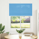 vidaXL pliszírozott redőny kék 105x150 cm Szövetszélesség 104,4 cm