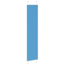 vidaXL pliszírozott redőny kék 40x200 cm szövetszélesség 39,4 cm