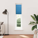 vidaXL pliszírozott redőny kék 50x200 cm szövetszélesség 49,4 cm