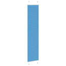 vidaXL pliszírozott redőny kék 50x200 cm szövetszélesség 49,4 cm