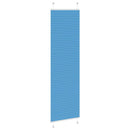 vidaXL pliszírozott redőny kék 55x200 cm Szövetszélesség 54,4 cm