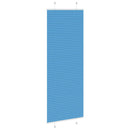 vidaXL pliszírozott redőny kék 80x200 cm szövetszélesség 79,4 cm