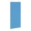 vidaXL pliszírozott redőny kék 95x200 cm Szövetszélesség 94,4 cm