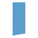 vidaXL pliszírozott redőny kék 95x200 cm Szövetszélesség 94,4 cm