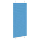 vidaXL pliszírozott redőny kék 95x200 cm Szövetszélesség 94,4 cm