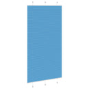 vidaXL pliszírozott redőny kék 105x200 cm Szövetszélesség 104,4 cm