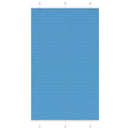 vidaXL pliszírozott redőny kék 120x200 cm szövetszélesség 119,4 cm