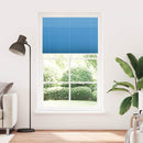 vidaXL pliszírozott redőny kék 120x200 cm szövetszélesség 119,4 cm