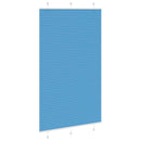 vidaXL pliszírozott redőny kék 120x200 cm szövetszélesség 119,4 cm