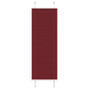 vidaXL pliszírozott redőny Bordeaux piros 40x100 cm szövetszélesség