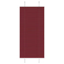 vidaXL pliszírozott redőny Bordeaux piros 60x100 cm Szövetszélesség