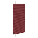 vidaXL pliszírozott redőny Bordeaux piros 60x100 cm Szövetszélesség