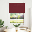 vidaXL pliszírozott redőny Bordeaux piros 85x100 cm szövetszélesség