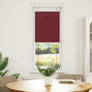 vidaXL pliszírozott redőny Bordeaux piros 50x150 cm szövetszélesség