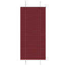 vidaXL pliszírozott redőny Bordeaux piros 55x150 cm Szövetszélesség
