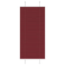 vidaXL pliszírozott redőny Bordeaux piros 60x150 cm Szövetszélesség