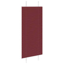 vidaXL pliszírozott redőny Bordeaux piros 60x150 cm Szövetszélesség