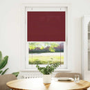vidaXL pliszírozott redőny Bordeaux piros 80x150 cm szövetszélesség