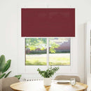 vidaXL pliszírozott redőny Bordeaux piros 105x150 cm szövetszélesség