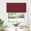 vidaXL pliszírozott redőny Bordeaux piros 115x150 cm szövetszélesség