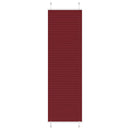 vidaXL pliszírozott redőny Bordeaux piros 55x200 cm szövetszélesség