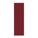 vidaXL pliszírozott redőny Bordeaux piros 60x200 cm Szövetszélesség