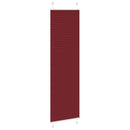 vidaXL pliszírozott redőny Bordeaux piros 60x200 cm Szövetszélesség