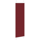 vidaXL pliszírozott redőny Bordeaux piros 65x200 cm szövetszélesség