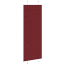 vidaXL pliszírozott redőny Bordeaux piros 70x200 cm szövetszélesség