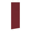 vidaXL pliszírozott redőny Bordeaux piros 75x200 cm Szövetszélesség