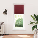 vidaXL pliszírozott redőny Bordeaux piros 80x200 cm szövetszélesség