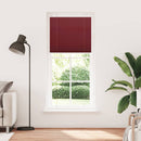 vidaXL pliszírozott redőny Bordeaux piros 100x200 cm szövetszélesség