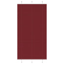 vidaXL pliszírozott redőny Bordeaux piros 110x200 cm szövetszélesség