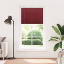 vidaXL pliszírozott redőny Bordeaux piros 110x200 cm szövetszélesség