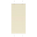 vidaXL pliszírozott redőny krém 60x100 cm szövetszélesség 59,4 cm
