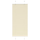 vidaXL pliszírozott redőny krém 65x100 cm szövetszélesség 64,4 cm