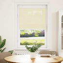 vidaXL pliszírozott redőny krém 70x100 cm szövetszélesség 69,4 cm
