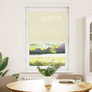 vidaXL pliszírozott redőny krém 80x100 cm szövetszélesség 79,4 cm