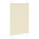 vidaXL pliszírozott redőny krém 95x100 cm szövetszélesség 94,4 cm