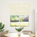 vidaXL pliszírozott redőny krém 110x100 cm szövetszélesség 109,4 cm