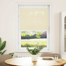 vidaXL pliszírozott redőny krém 70x150 cm szövetszélesség 69,4 cm